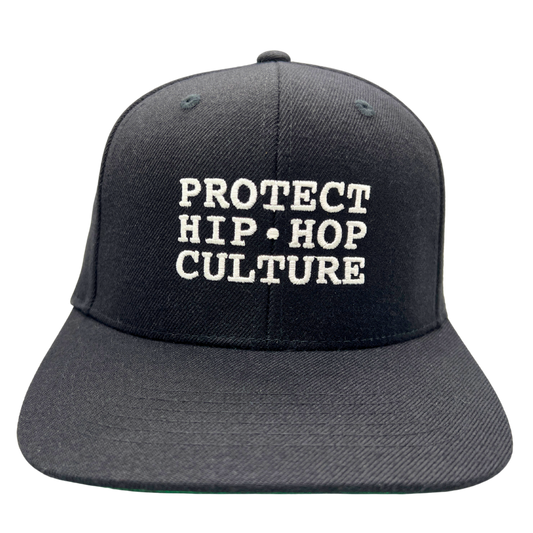 'Protect Hip Hop Culture' Snapback Black (50th Anniversary)