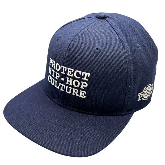 'Protect Hip Hop Culture' Snapback Navy (50th Anniversary)