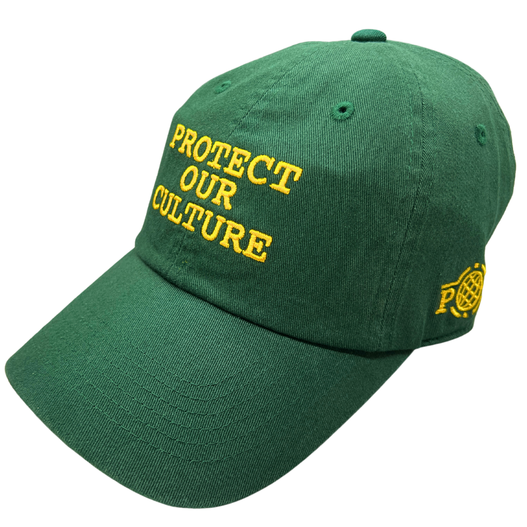 'Protect Our Culture' Dad Hat Green