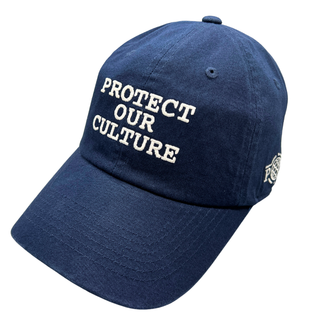 'Protect Our Culture' Dad Hat Navy