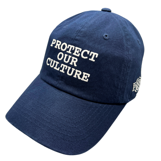 'Protect Our Culture' Dad Hat Navy