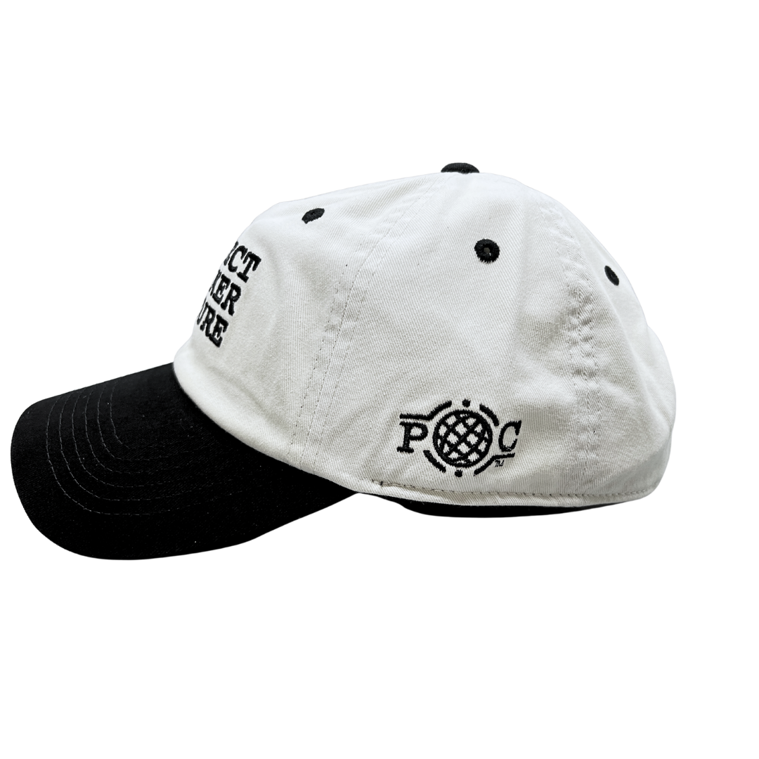 'Protect Sneaker Culture' Dad Hat White & Black (2-Tone)