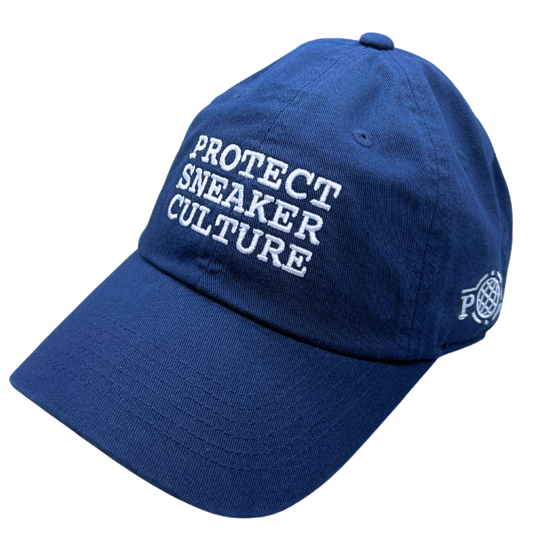 'Protect Sneaker Culture' Dad Hat Navy